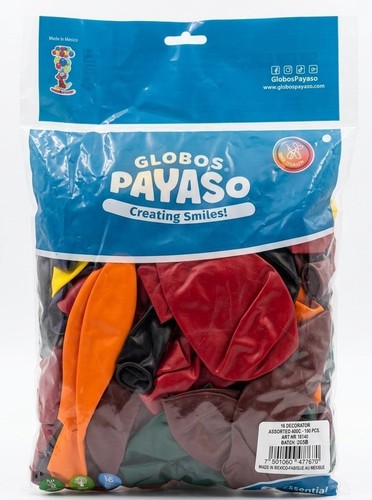 100x globos payaso unique - globos, 16/unique