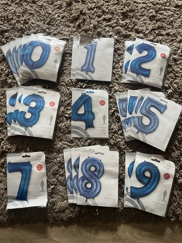 23x palloncini numero foil - numero,