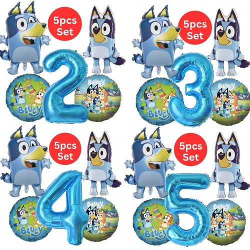 Palloncini bingo bluey 5pz - bingo,