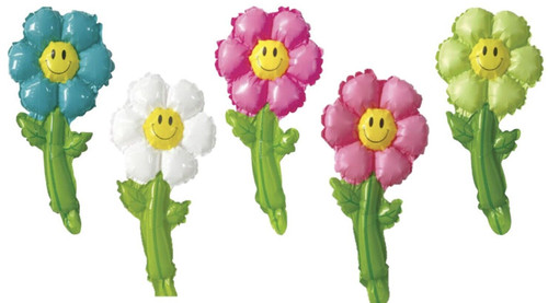 Pezzi mini palloncini fiori - 5,