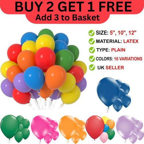 100 palloncini in - 100,
