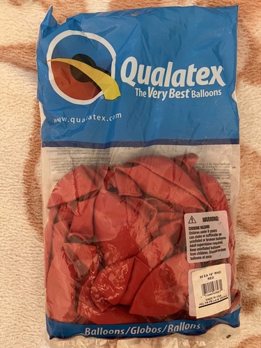 Red qualatex 16 - qualatex, 16”