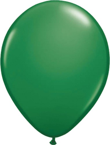 Palloncini verde scuro misura