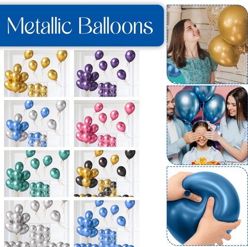 Palloncini cromati lattice - palloncini,