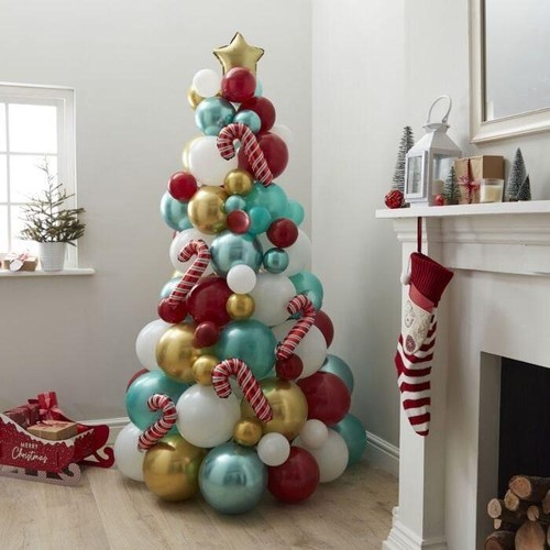 Palloncino albero natale - di,