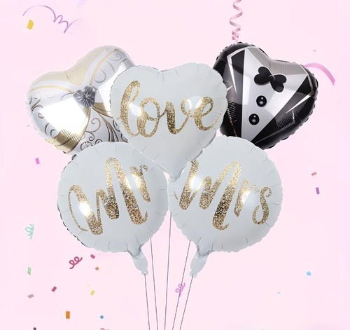 Set palloncini mrs - mrs, foil